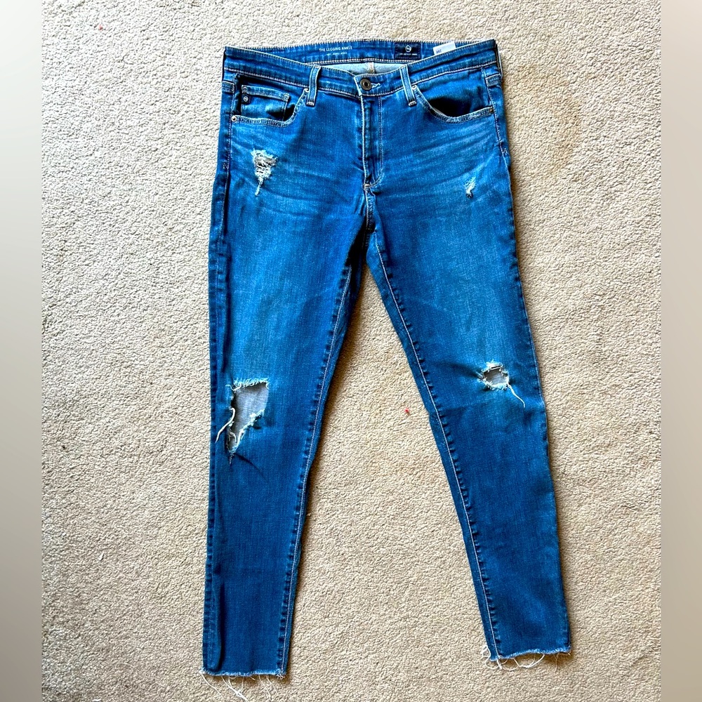 AG Gold “the Legging Ankle" skinny jeans, sz29